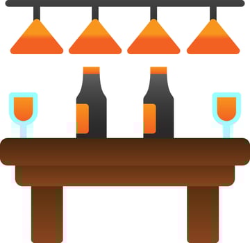 Pub Vector Icon Design