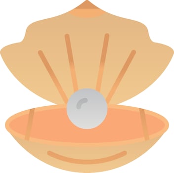 Oyster Vector Icon Design