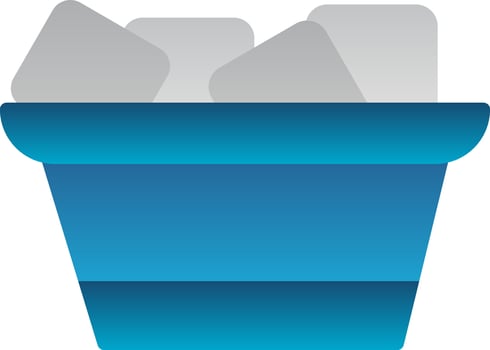 Ice box Vector Icon Design