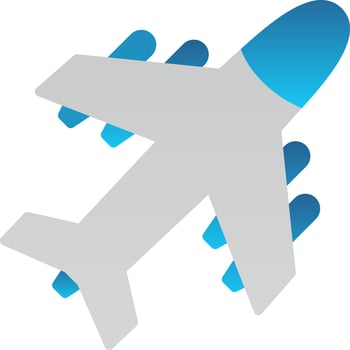 Flight Vector Icon Design