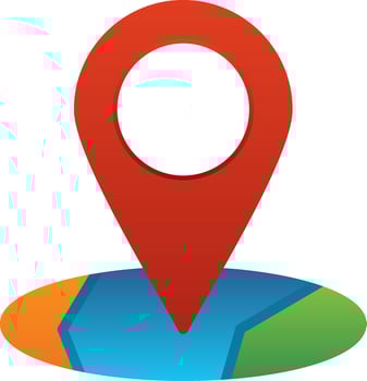 Map pointer Vector Icon Design