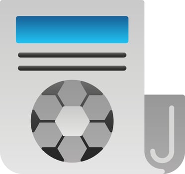 Newspaper Vector Icon Design