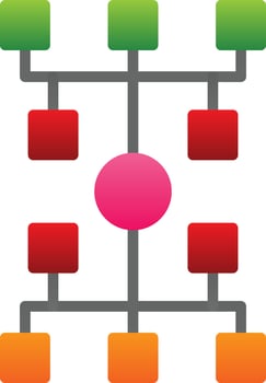 Algorithm Vector Icon Design