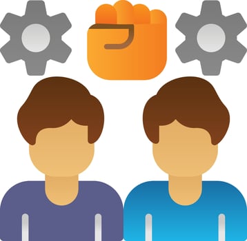 Team Vector Icon Design