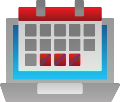 Calendar Vector Icon Design