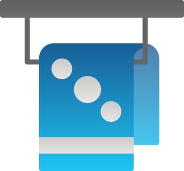Towel Vector Icon Design