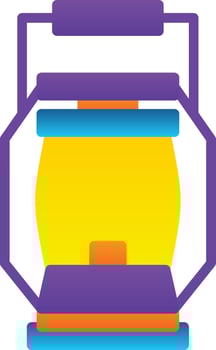 Old light Vector Icon Design