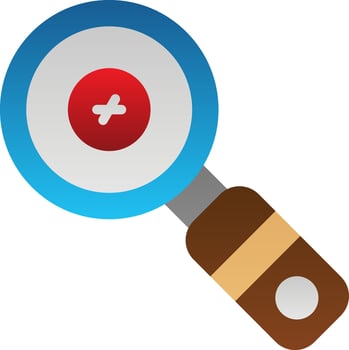 Analysis Vector Icon Design