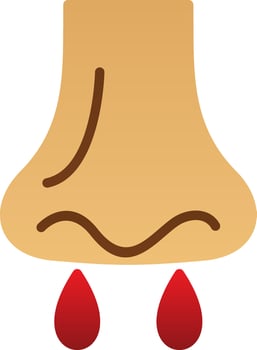 Nose Vector Icon Design