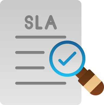 Sla Vector Icon Design