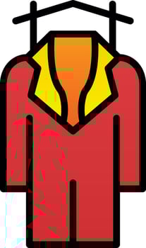 Dress Vector Icon Design