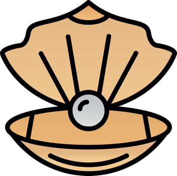 Oyster Vector Icon Design