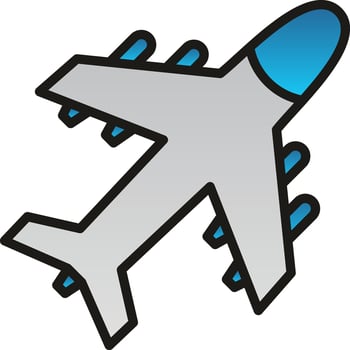 Flight Vector Icon Design