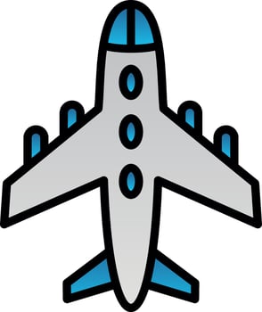 Plane Vector Icon Design