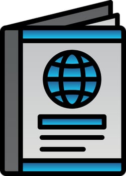 Passport Vector Icon Design