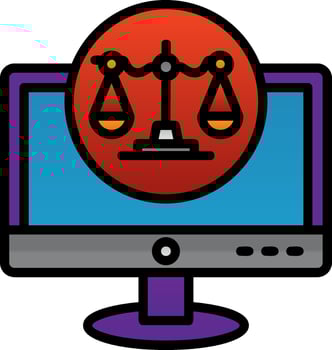 Legal Vector Icon Design