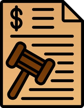 Penalty Vector Icon Design