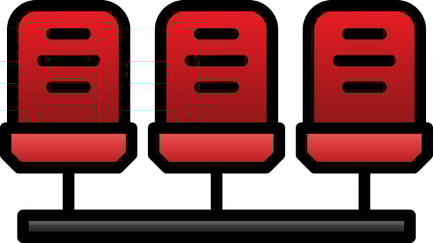 Grandstand Vector Icon Design