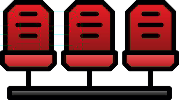 Seating Vector Icon Design