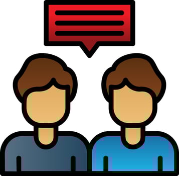 Consultation Vector Icon Design