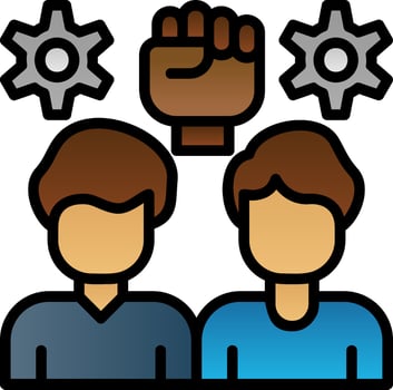 Team Vector Icon Design