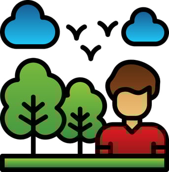 Adventurer Vector Icon Design