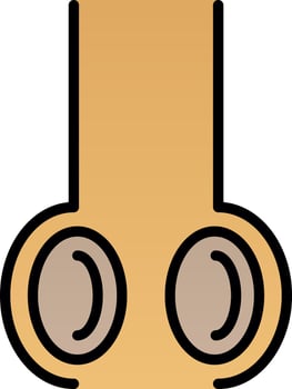 Testicles Vector Icon Design