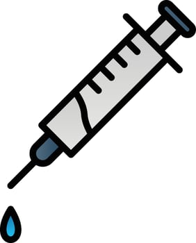 Syringe Vector Icon Design