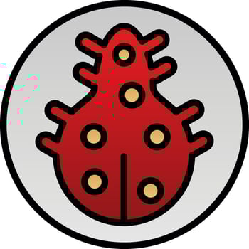Parasite Vector Icon Design