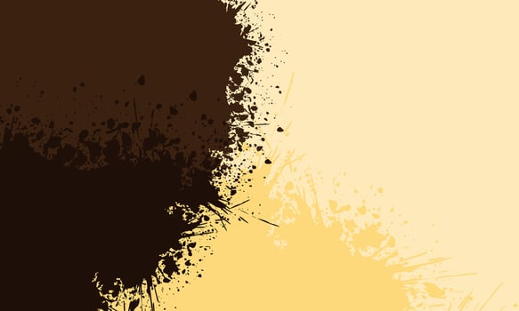 Paint splatter grunge background. vector