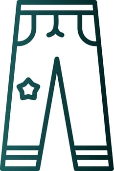 Pants Vector Icon Design