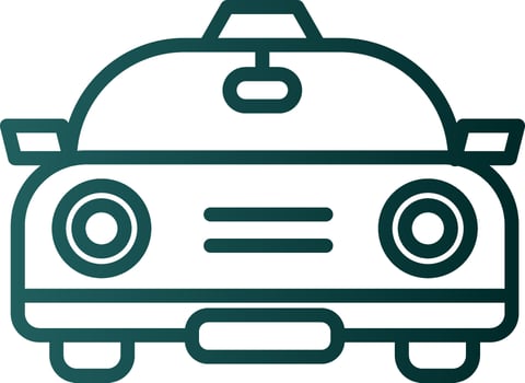 Taxi Vector Icon Design