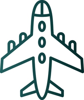 Plane Vector Icon Design