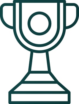 Trophy Vector Icon Design
