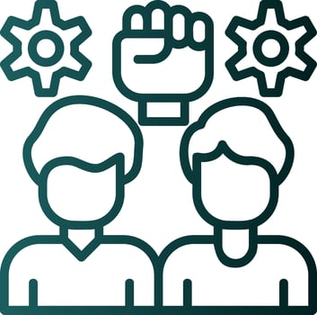Team Vector Icon Design