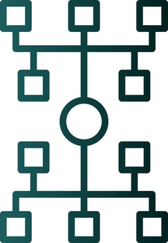 Algorithm Vector Icon Design
