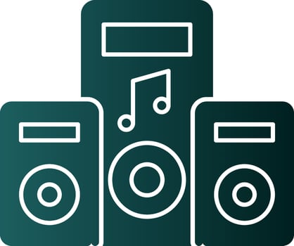 Speaker Vector Icon Design