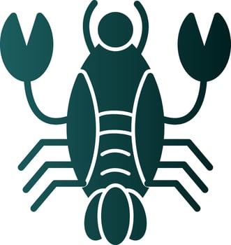 Lobster Vector Icon Design