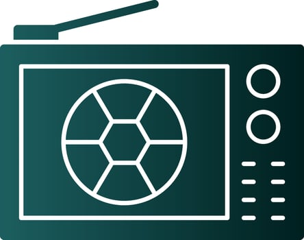 TV Vector Icon Design