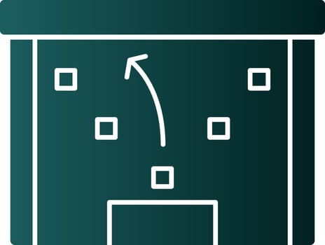 Strategy Vector Icon Design