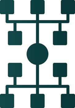 Algorithm Vector Icon Design