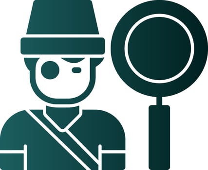 Explorer Vector Icon Design