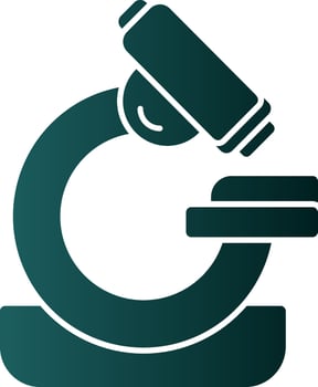 Microscope Vector Icon Design