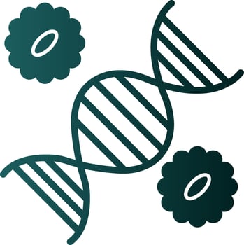 Genetic engineering Vector Icon Design