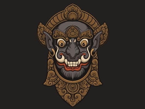 Japanese Mask vector