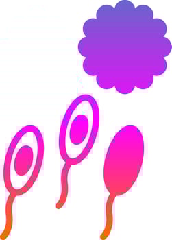 Sperm Vector Icon Design