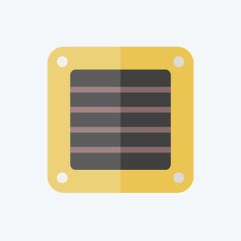 Icon Window Fan. related to Air Conditioning symbol. flat style. simple design editable. simple illustration vector
