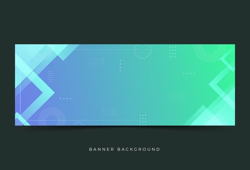 banner background abstract vector