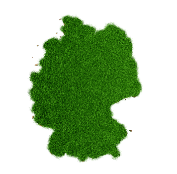 Germany map of Saint Vincent and the Grenadines 3d illustration png