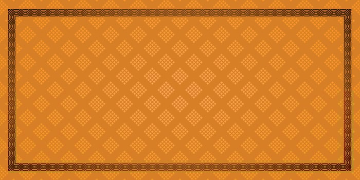 Rectangle Geometric Pattern Background With Brown Frame vector